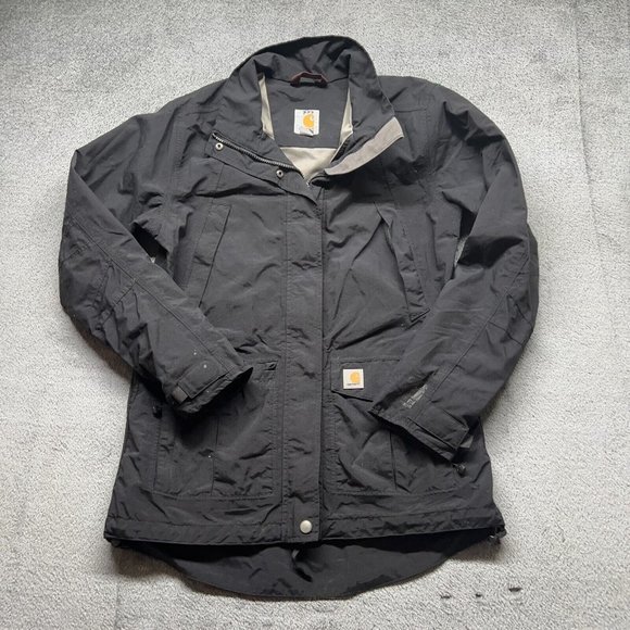 Carhartt Jackets & Blazers - Carhartt Rain Defender Utility Jacket Womens Small (4/6)  #2906N